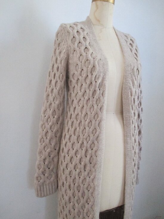 cocogio Sweaters - Open Front Cardigan Duster Italy
